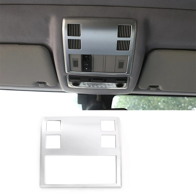 

Car Roof Reading Lamp Panel Frame Decoration Cover ABS Chrome for BMW X3 E83 2003-2010 Interior Accessories