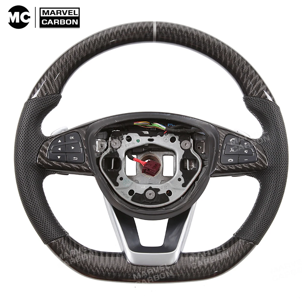 

100% Genuine Carbon Fiber Steering Wheel for Mercedes Benz W205 S205 S213 W213 X156 C117 X117 W218 X218