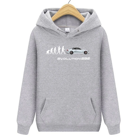 Мужская толстовка с капюшоном E92 M3 Evolution автомехаником EVOLUTION DTM Fan для