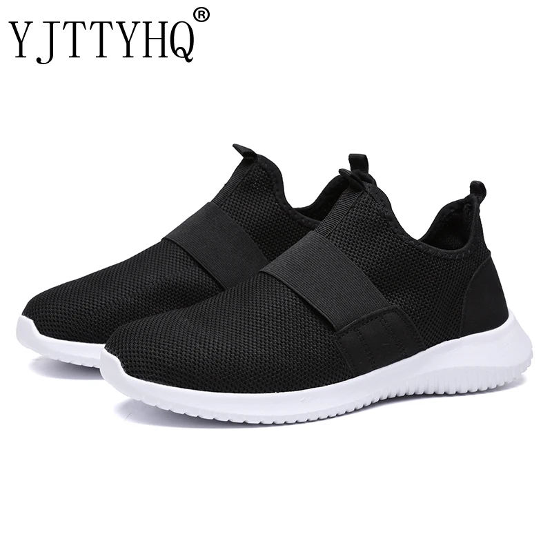

Men Fashion Sneakers Woven Breathable Shoes Mesh Casual Shoes Soft Sole Running Shoes Slip-On Lightweight Shoes Tenis Hombre