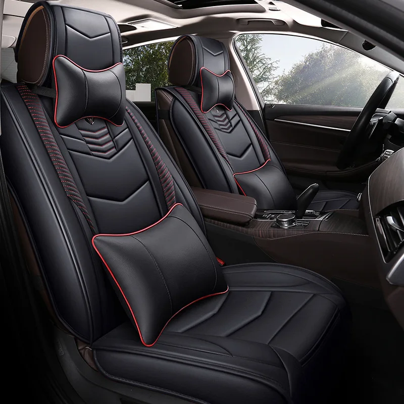 

Front+Rear Car Seat Cover for lada vesta sw cross granta priora kalina accessories
