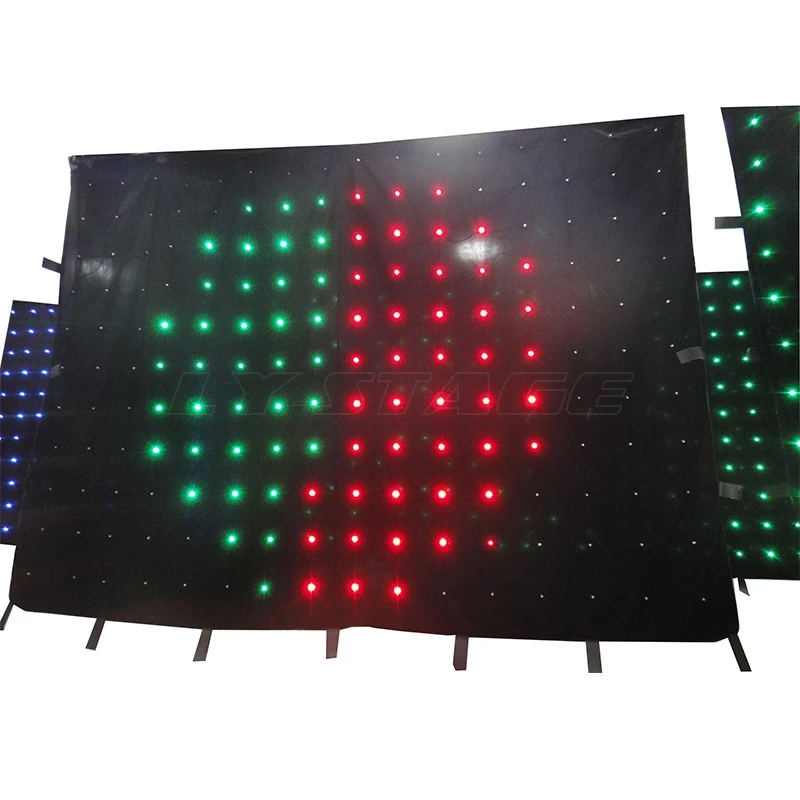 Бесплатная доставка P18 занавеска DJ Vision свадебные фоны диджейская будка