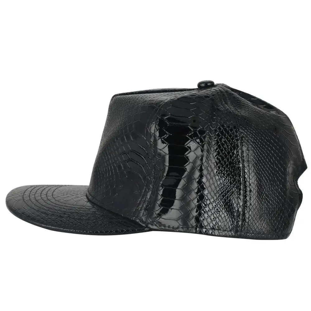 Бейсбольная кепка из искусственной кожи для женщин мужчин черных мальчиков и