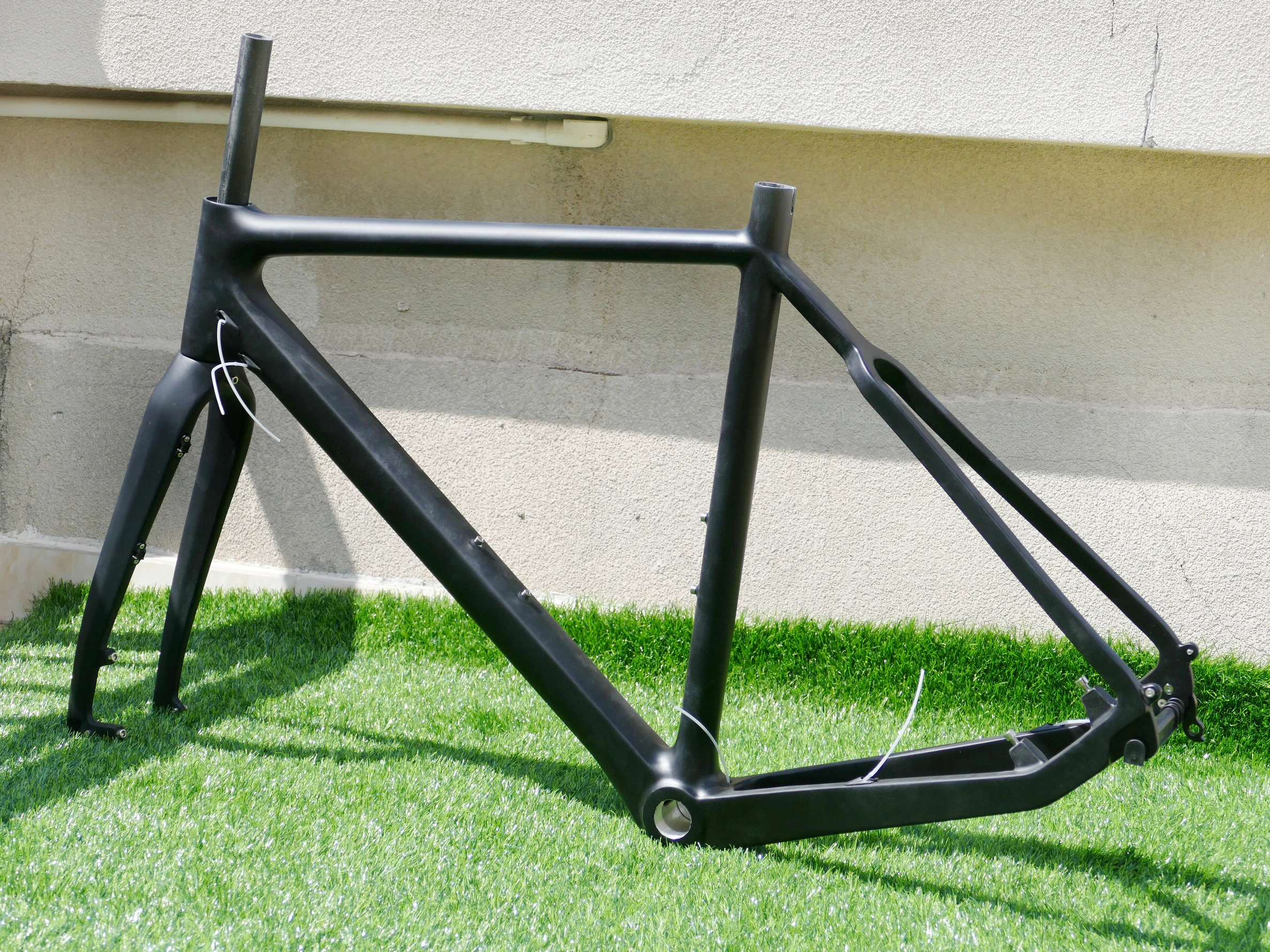 Полностью карбоновая 3K UD матовая велосипедная Рама дискового тормоза Cyclocross Cyclo