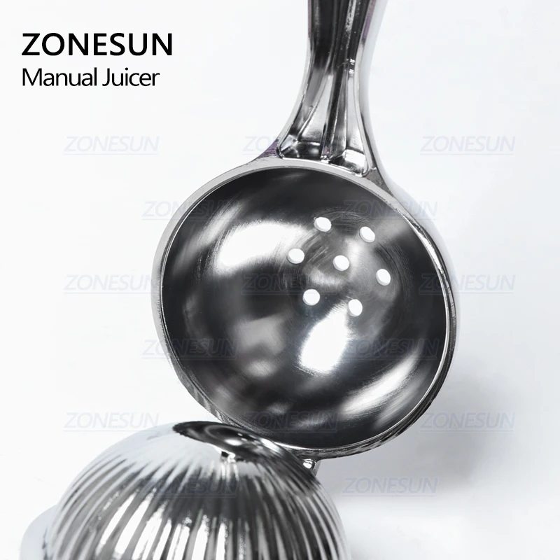 ZONESUN мини соковыжималка для цитрусовых из нержавеющей стали пресс апельсина