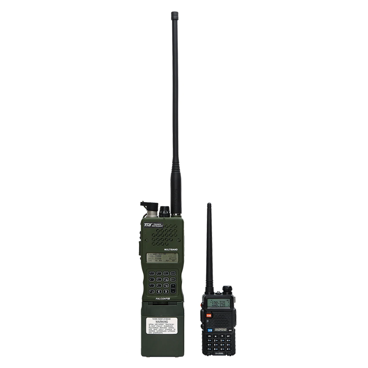 Трехдиапазонная тактическая рация TRI AN/PRC-152A(UV) 10 Вт IPX7 CS VHF UHF Двухдиапазонная