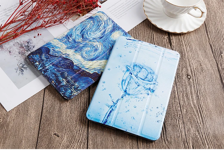 Чехол с рисунком для iPad Air 1 Air 2 Air3 pu кожаный флип-чехол с подставкой для iPad 9,7 смарт-чехол для iPad 5th 6th Gen чехол s