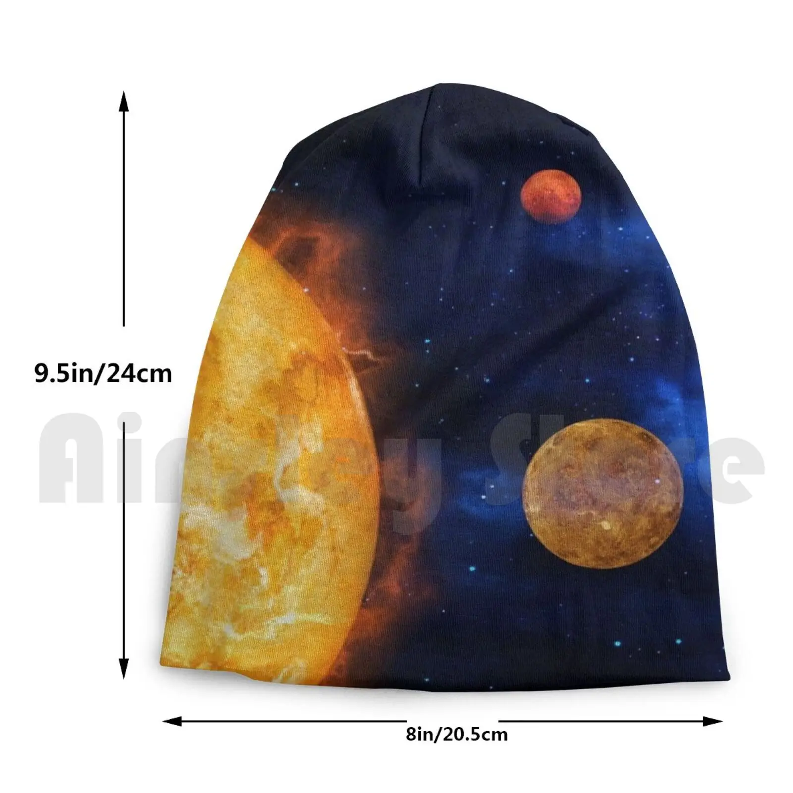 

Consumption Of Planets By Supernova Beanies Knit Hat Hip Hop Space Planets Outer Space Videogame Video