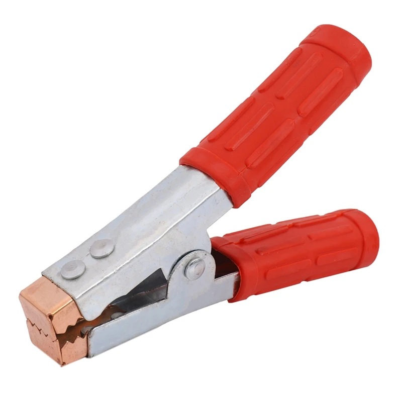 

2x Crocodile Clips HEAVY DUTY Copper Battery Test Alligator Clamps