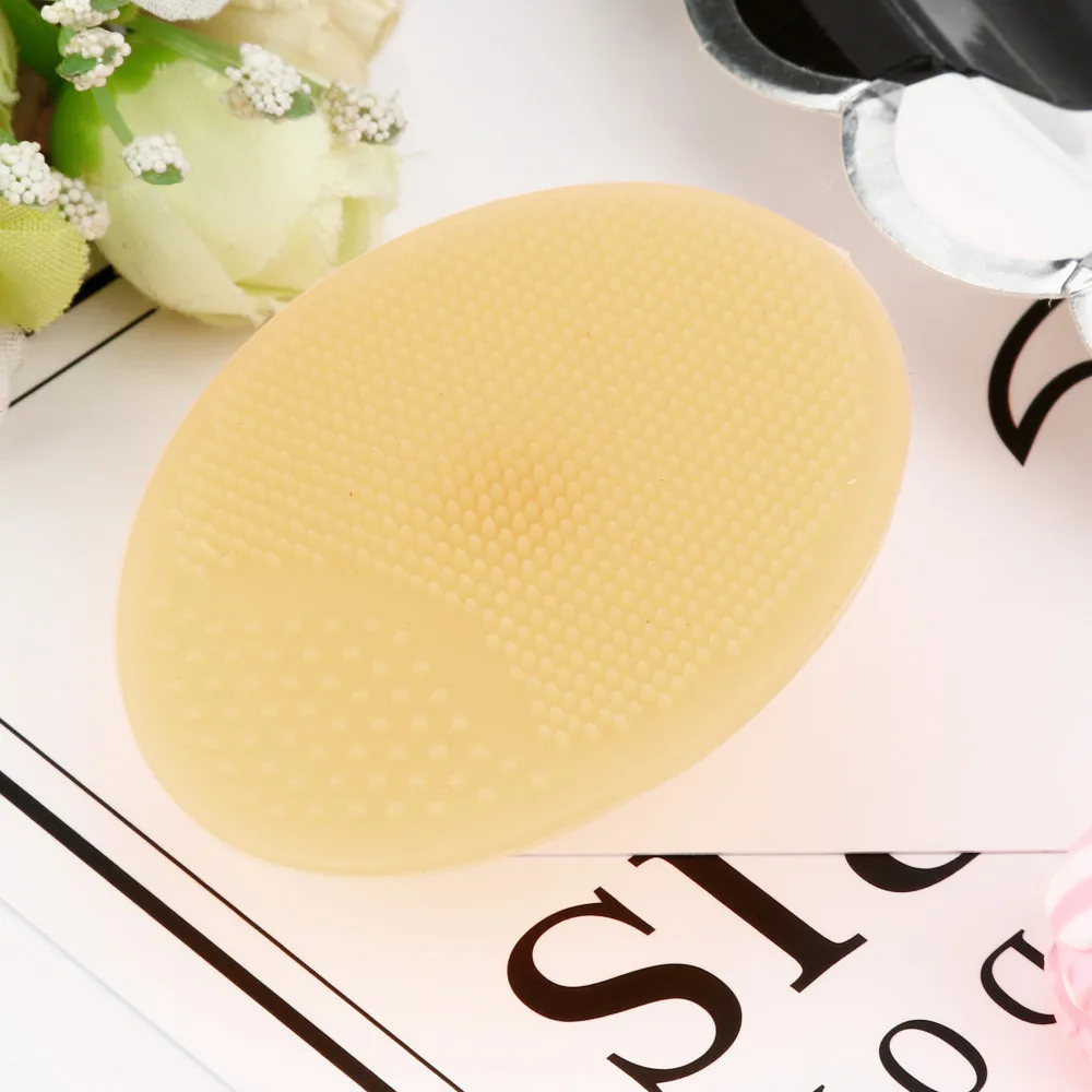 

New Bath Facial Silicone Beauty Wash Pad Face Exfoliating Blackhead Clean Silicone Shampoo Exfoliating Brushes Tool limpiador