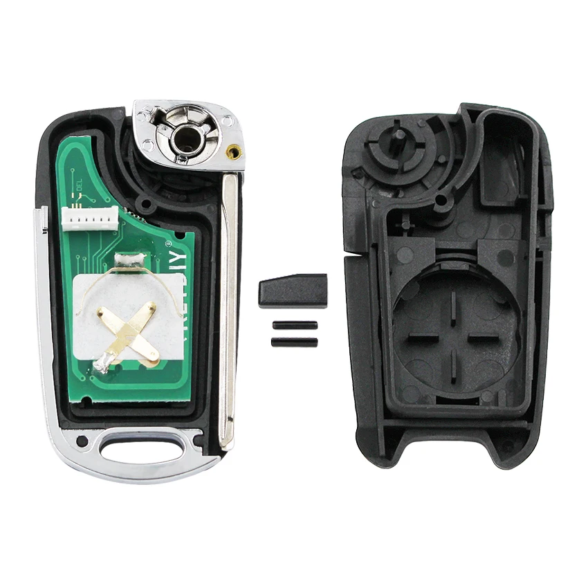 3 кнопки обновленный складной ключ с дистанционным управлением 433 МГц чип ID46 P/N: