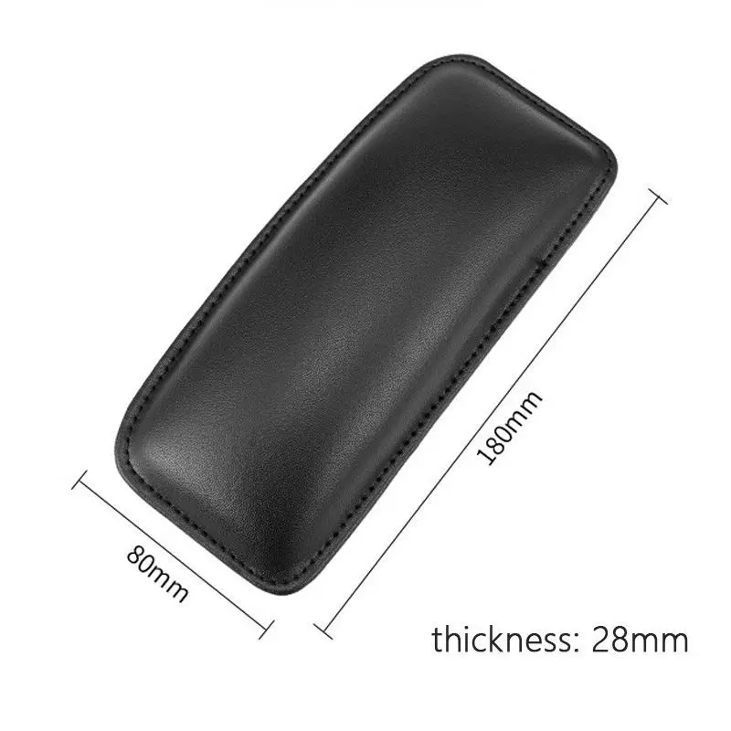 

Auto Leather Knee Pad For Car Interior Pillow Comfortable Elastic Cushion Memory Foam Leg Pad Thigh Support Car Accessories