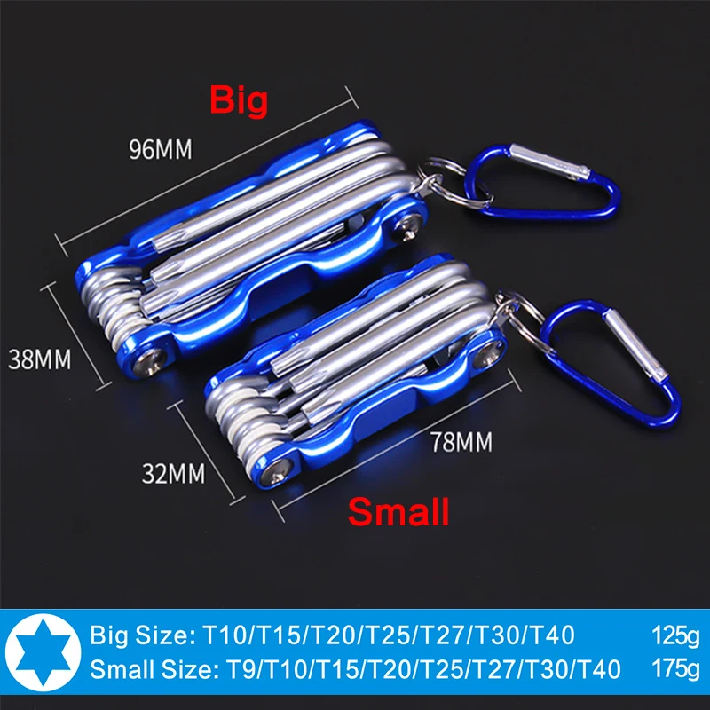 Портативный складной ключ набор шестигранные Trox разводной раздвижной гаечный