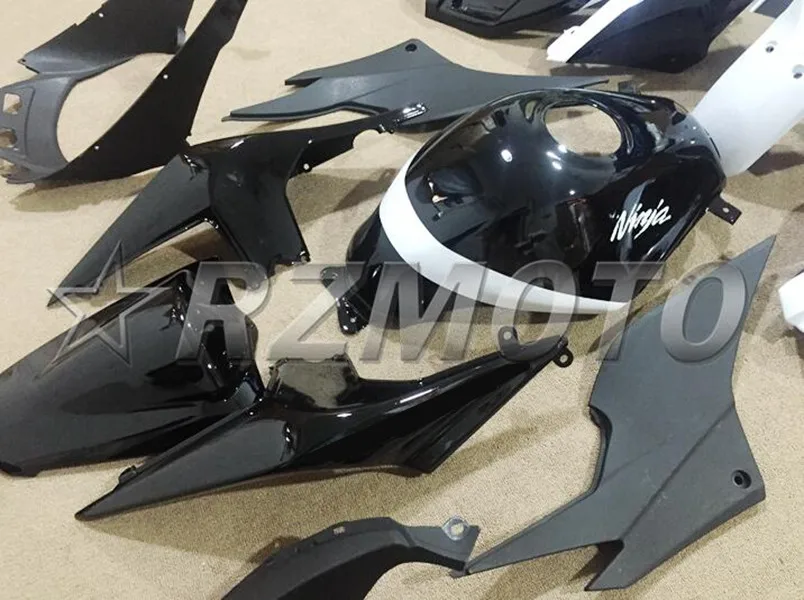 

NEW ABS Fairings Kit Fit for Kawasaki Ninja 250 EX250 2008 2009 2010 2011 2012 08 09 10 11 12 13 14 black white add tank cover
