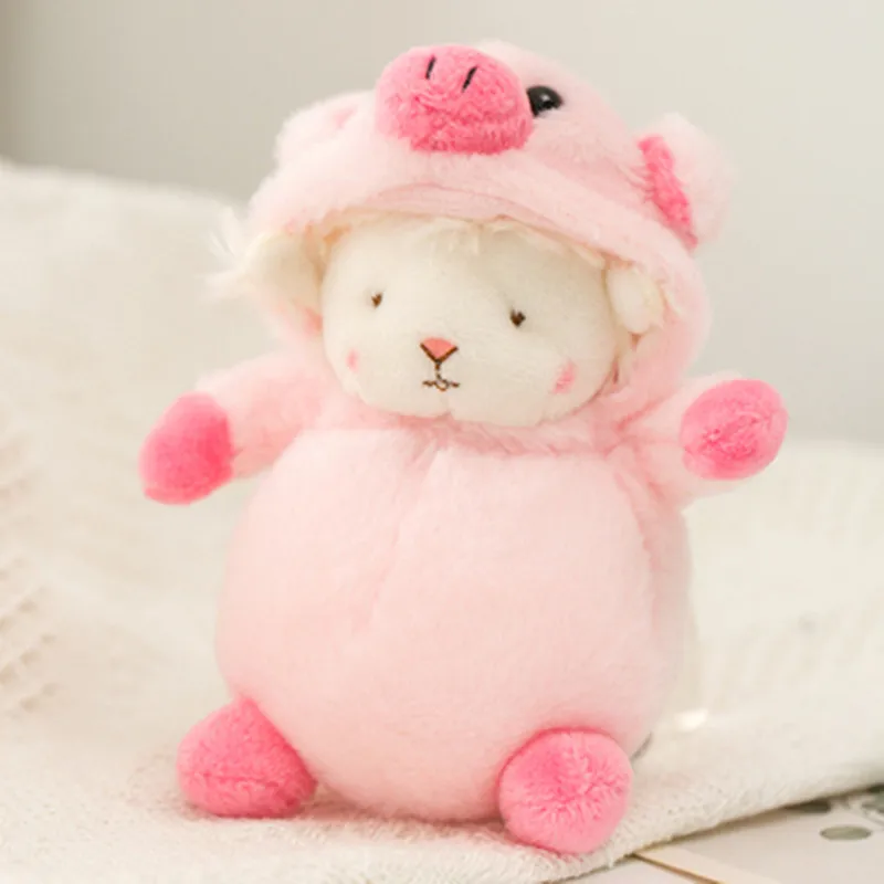 Милая плюшевая игрушка-перекрестник кукла из ягненка кролик лягушка мягкая