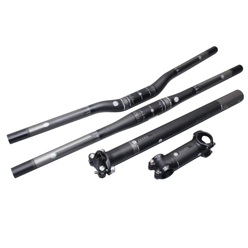 2019 IVEKE Бесплатная доставка! MTB велосипедный руль из углеродного волокна +