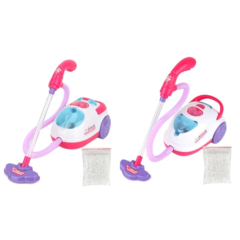 

Children Play Cleaning Cart with Vacuum Cleaner Set for Educational