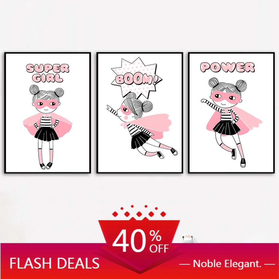 Рождественская Картина на холсте милая девушка цитаты скандинавские плакаты и