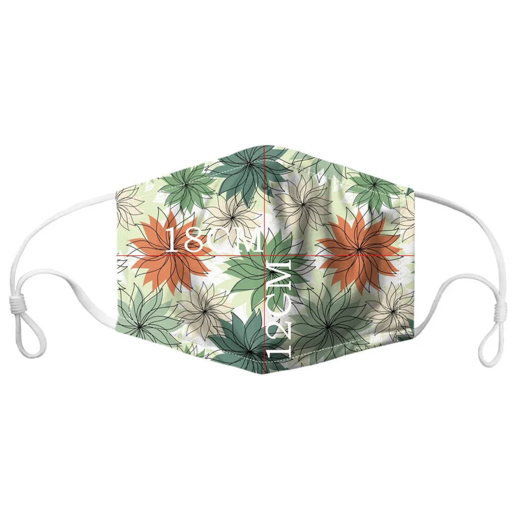 

1pc General Radiation Mask For Pregnant Women Fashion Printed Ear-hook Mask Breathable And Comfortable Outdoor Mask 2020#E