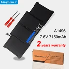 Новый аккумулятор KingSener A1496 для ноутбука Apple MacBook Air 13 дюймов, A1466 2013201420152017 MD760LLA MD761CHA 7,6 V 7150mAh