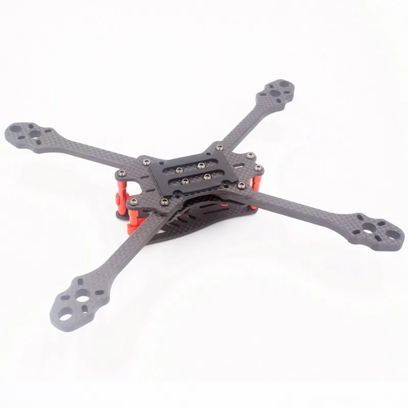 ALFA Монстр FPV углеродного волокна 5/6/7 дюймовая рамка 215 мм 245 мм 275 мм Колесная база 6 мм Толщина для RC DIY Сделай Сам небольшой гоночный Дрон с видом от первого лица