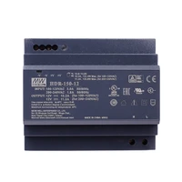 original mean well hdr 150 12 meanwell 12v dc 11 3a 135 6w ultra slim step shape din rail power supply