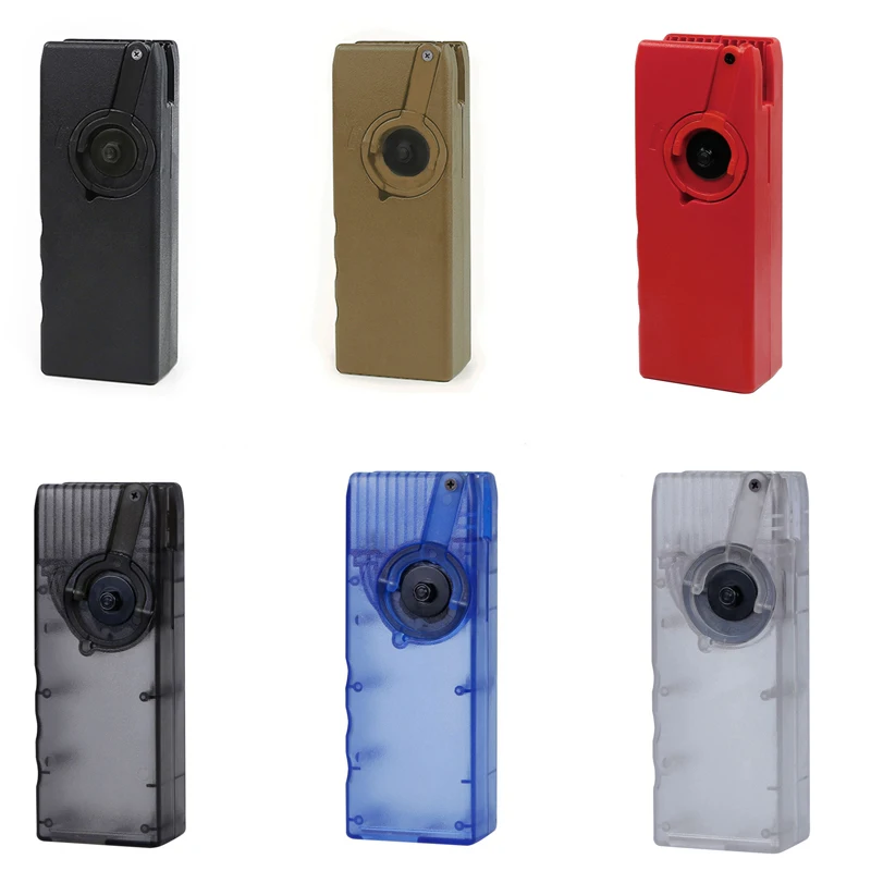

Airsoft Paintball 1000rd Rounds Plastic BB Speed Loader M4 Hand Crank Military Quick Loader Hunting Magazine Pouch