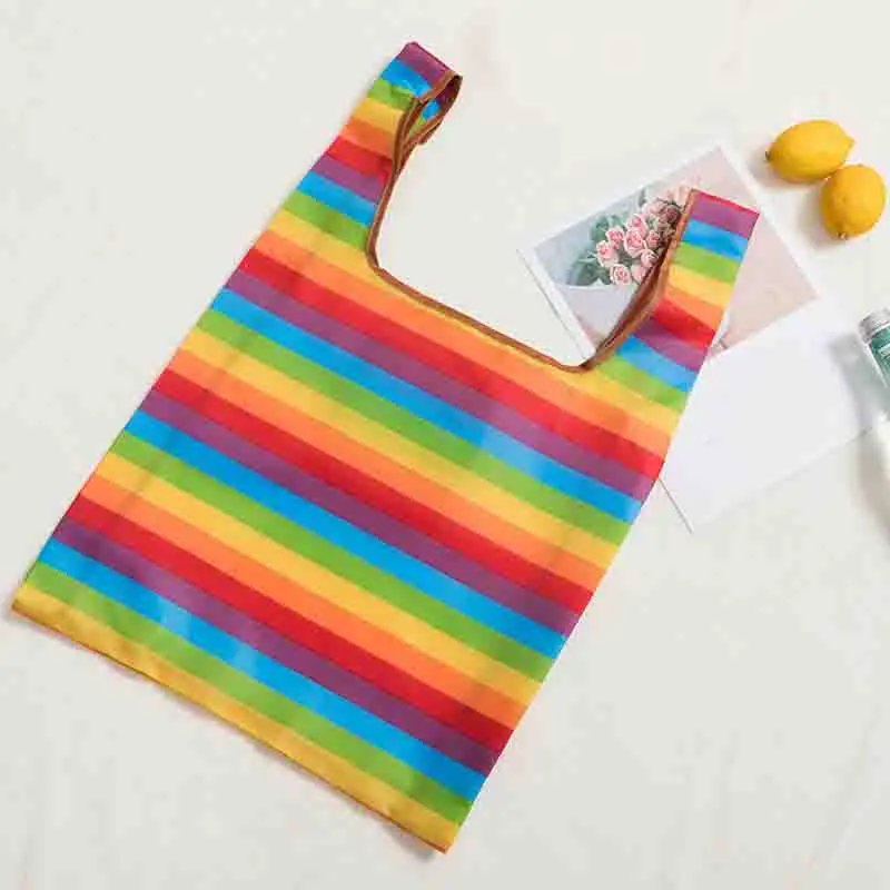 

Large Washable Shopping Bag Heavy Shopping Eco-Friendly Ripstop Reusable Handbags Duty Totes Foldable Grocery Cloth Bags