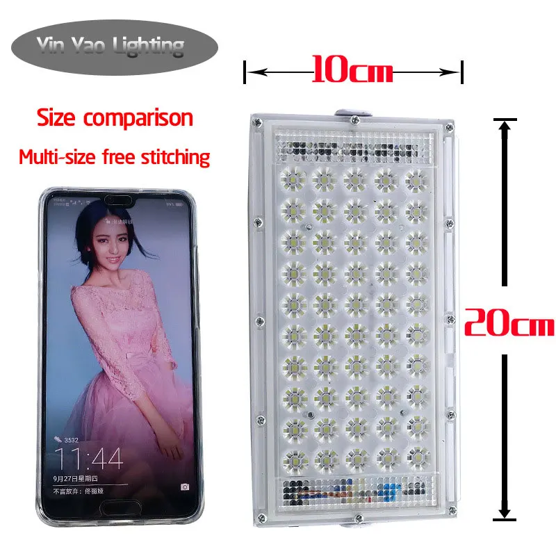 

Led Flood Light 50W AC 220V 240V Led Reflector Cold White Waterproof Ip65 Spotlight Outdoor Garden Lighting Floodlights