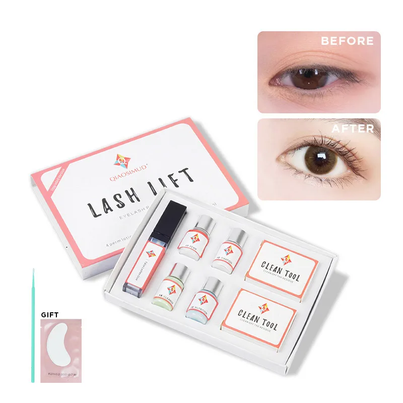 9 шт. ресницы приподнимающий комплект завивка питательный рост мини-ресницы
