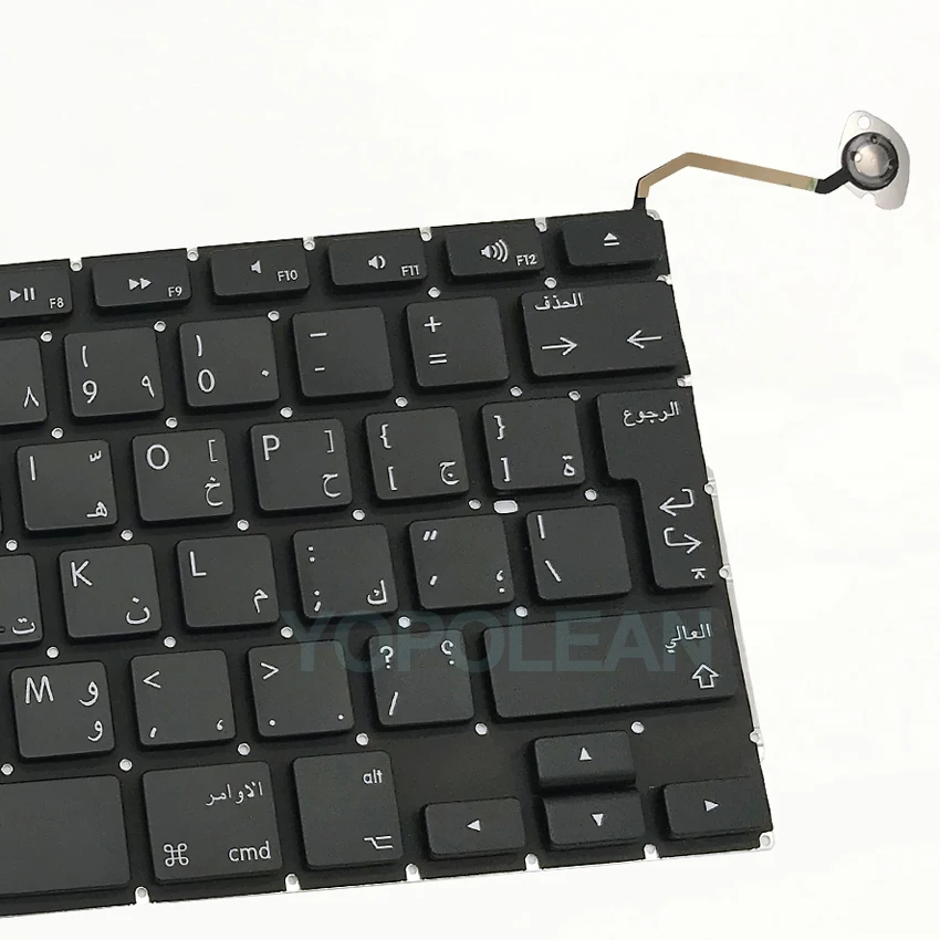 3 шт. новая Арабская арабская клавиатура для Macbook Pro Unibody 15 &quotA1286 2009-2012 лет |