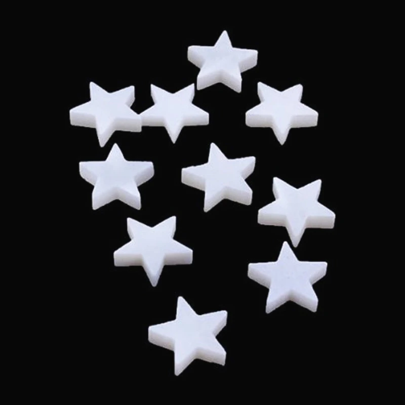 20 шт. гитара Швабра перламутровая оболочка точка пятиконечная звезда 8x8 мм