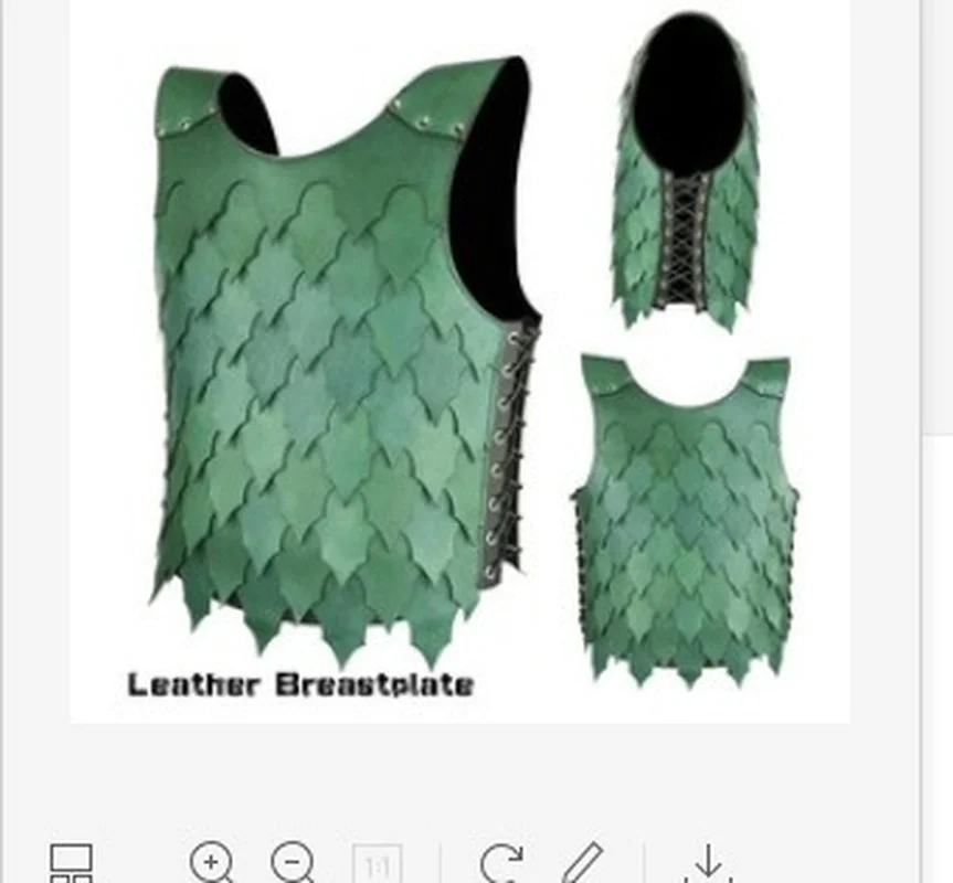 

Ji Fu Lace Up Fish Scale Leather Leather Suit Cosplay Adult Men and Women Game Show Party Halloween Green Fish Scale Suit