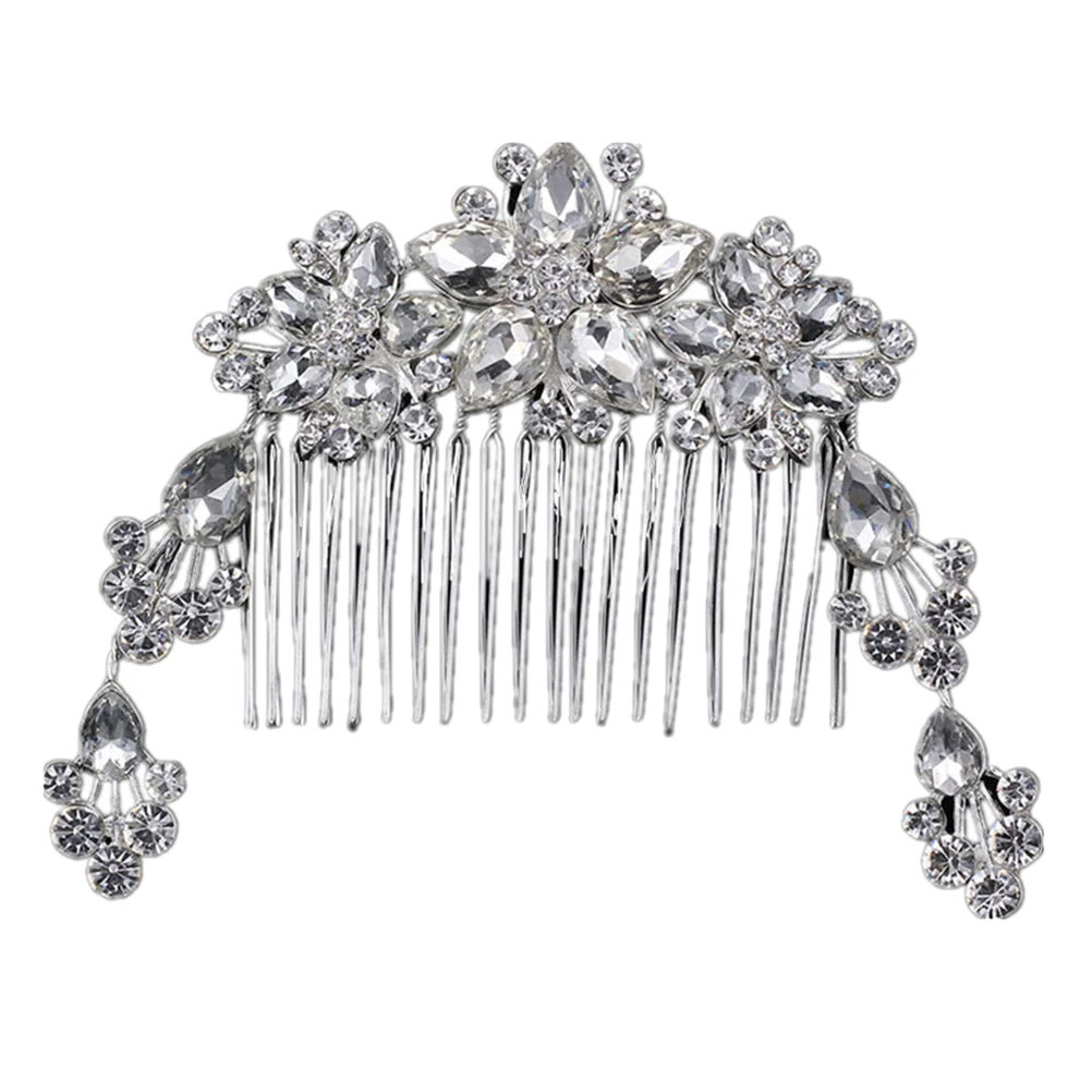 1 шт. свадебный гребень для волос аксессуары горный хрусталь Кристалл Свадебный