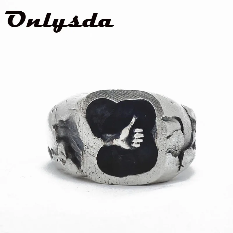 Подарок бойфренда кольцо из нержавеющей стали 