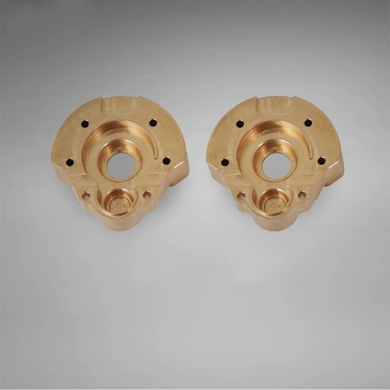 

2 Set RC Car Part: 1 Set Portal Drive Housing Counterweight & 1 Set Front Steering Cup Rear Axle Barrel C Hub Carrier