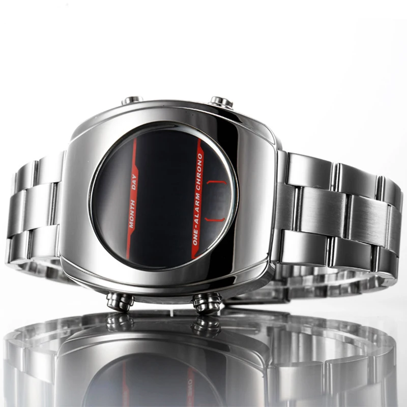 Часы наручные мужские с цифровым светодиодным дисплеем хит продаж