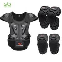 wosawe motorcycle armor jacket elbow knee pads set full body protection suit mtb snowboard motocross protector adult