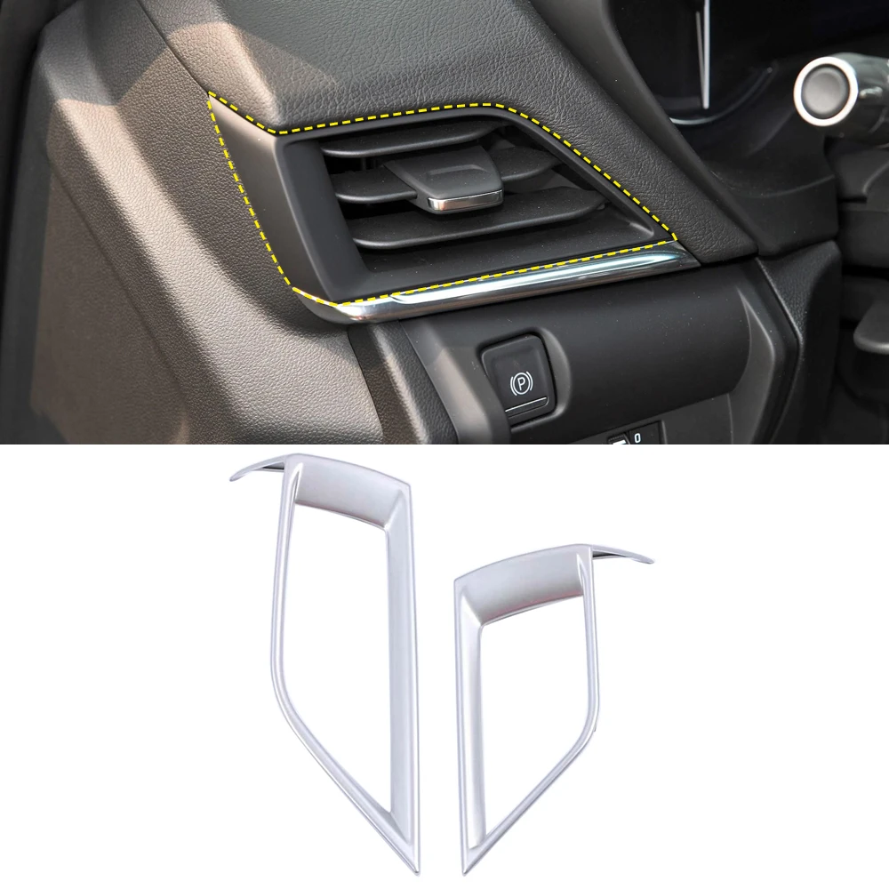 

LHD! For Cadillac CT4 2019 2020 accessories ABS Interior Dashboard Air Vent Outlet Cover Trim Car Styling