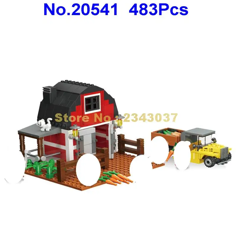 483 шт. строительные блоки для грузовиков|Блочные конструкторы| |