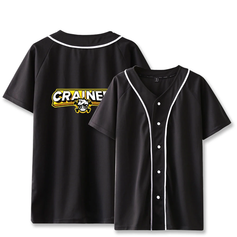 

Бейсбольные футболки Crainer унисекс, летняя футболка с коротким рукавом, Лидер продаж, модная уличная одежда
