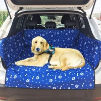 trunk pet mat back seat cover car dog mats protector vehicle suv trunk protector cover waterproof travel car safety pet cushion