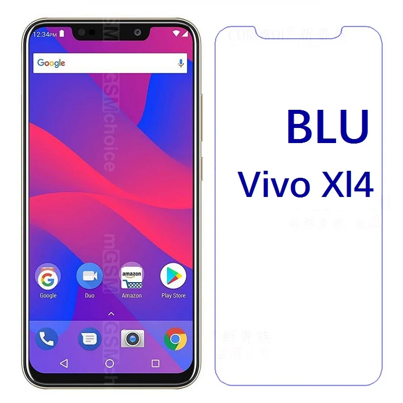 Для Blu VIVO XL 4 закаленное стекло 2.5D 9H защитная пленка Взрывозащищенная для экрана
