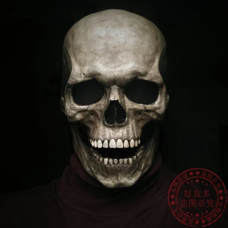 Маска с черепом передвижная голова клоуна реквизит шар секретная комната дом