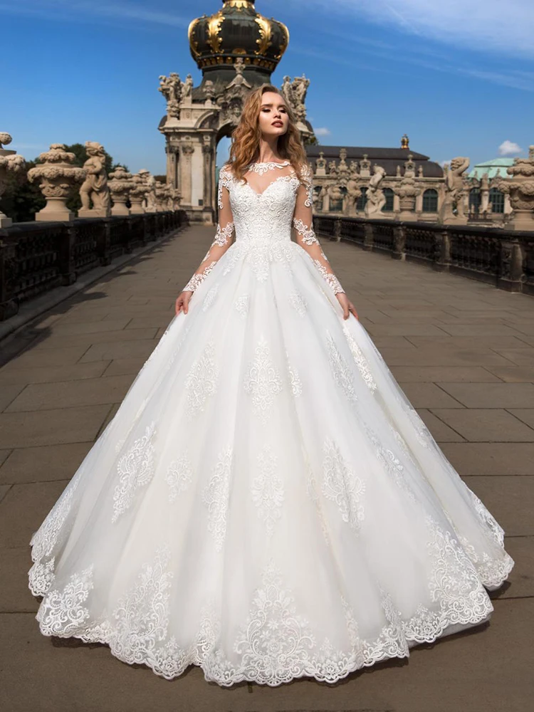 

MNGRL New Simple Wedding Dress Backless Sleeveless Design Chiffon Lace Bride Dresses Princess Dress Plus Size Tailor-made