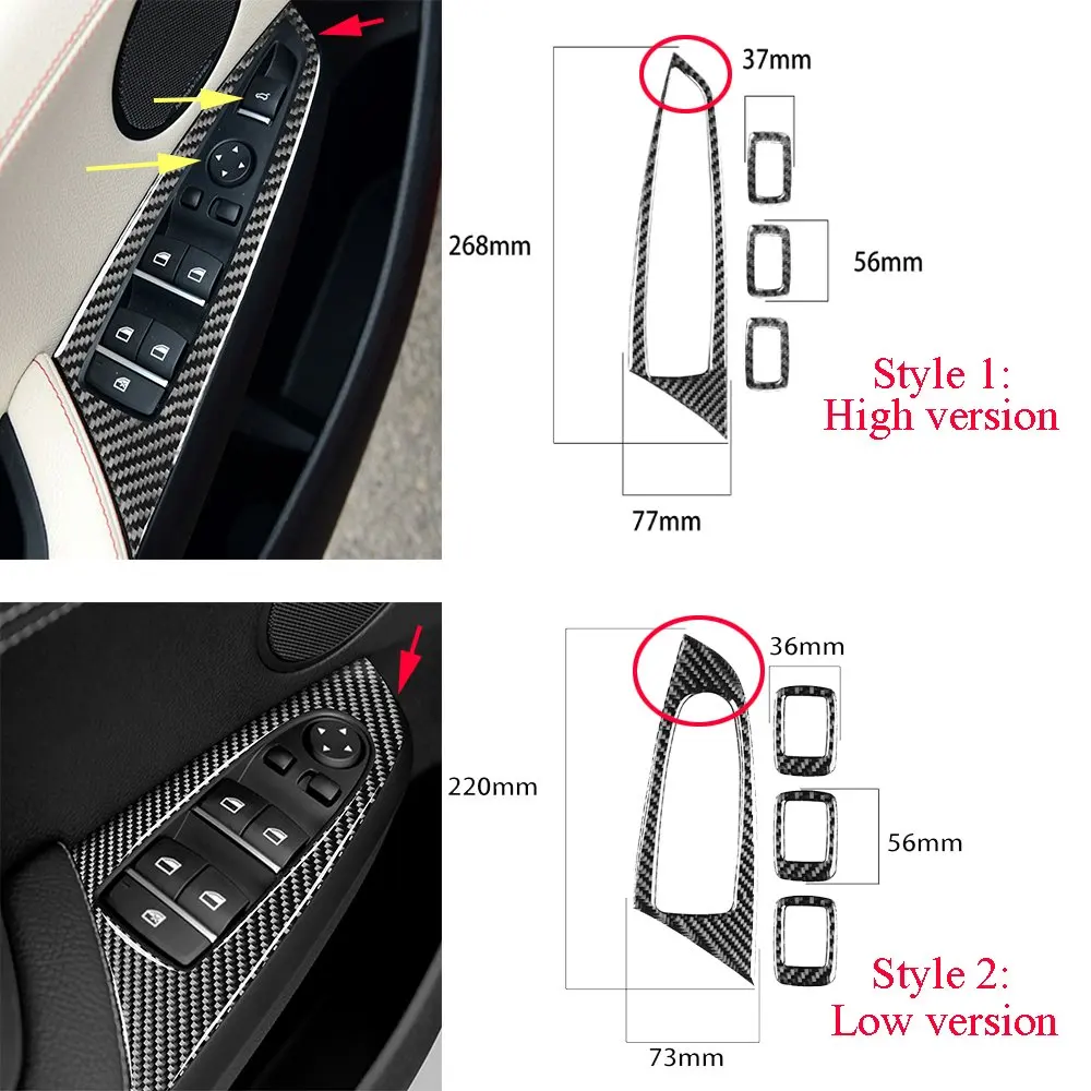 

Заднее стекло из мягкого углеродного волокна для BMW X3 F25 2011-2017 X4 F26 2014-2017 для левого руля