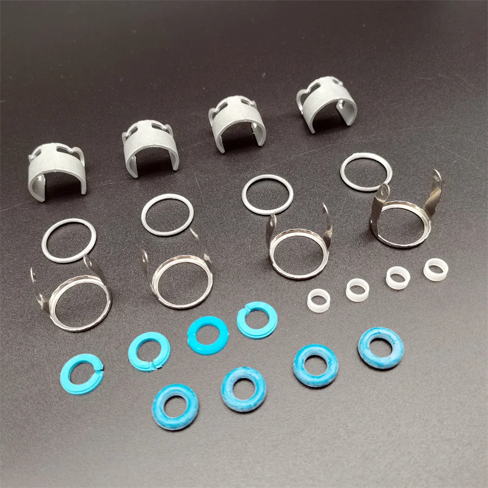 

4 Set Engine Fuel Oil Ejector Seal Repair Kit For VW Eos Golf Jetta Passat Polo Scirocco Touran A3 A4 TT Seat Altea Leon Octavia
