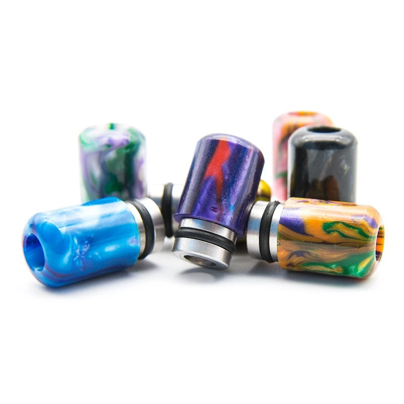 

E-Cig Drip Tips Spiral Unique Design 510 Plastic Drip Tip For Ego Aio To Prevent Eliquid From Slopping Black Clear