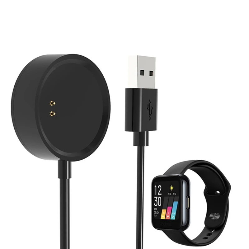 

USB-кабель для зарядки Cradle, док-станция, фиксированный портативный шнур питания, подставка, быстрое зарядное устройство, совместимое с Realme-Watch...