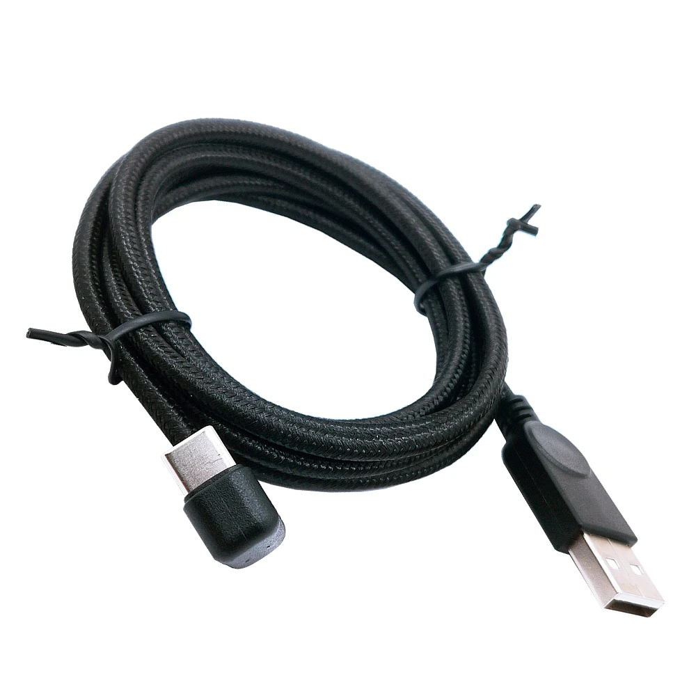 

180 Degree Up Down Angle USB 3.1 Type C Male to USB Charging And Data Converter Cable 150cm